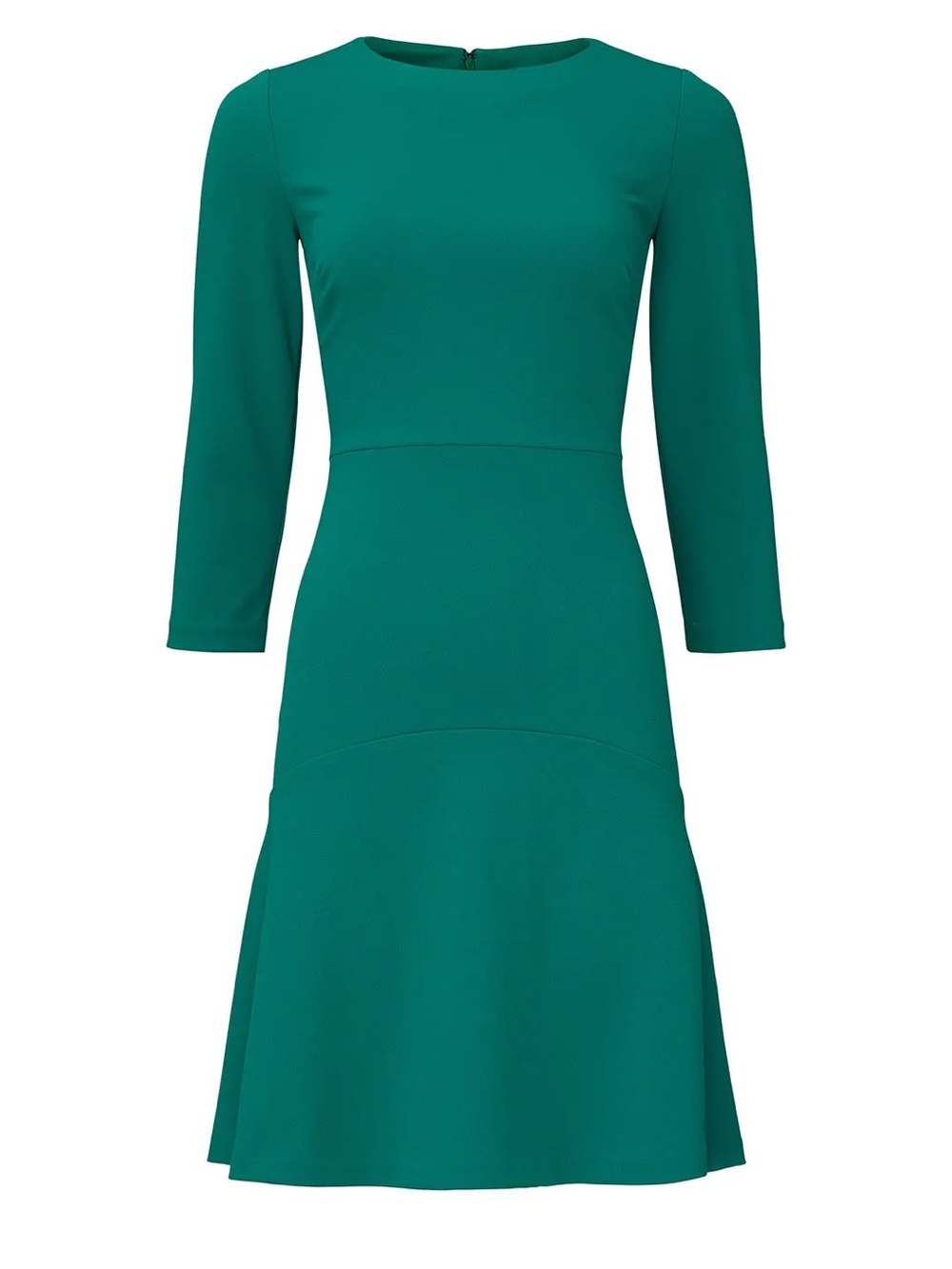 Lauren Ralph Lauren Baba Green Fit-and-Flare Midi Dress